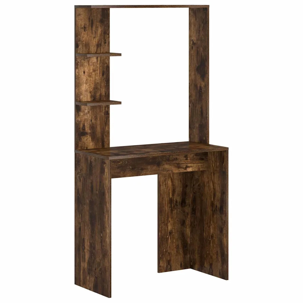 Scrivania Rovere fumé 78,5 x 37 x 154,5 cm Legno multistrato 869342