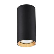 Spot da soffitto Manacor 17 cm GU10 nero/oro Light Prestige