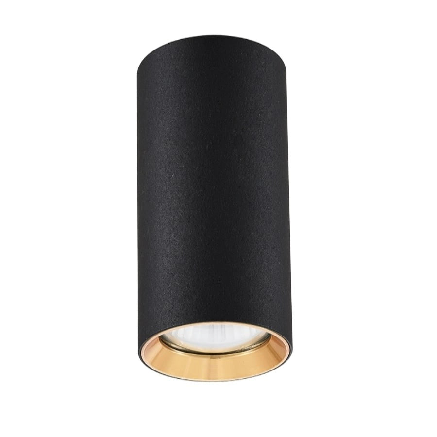Spot da soffitto Manacor 17 cm GU10 nero/oro Light Prestige
