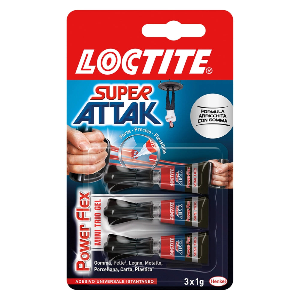 24pz super attak 'power flex' 3 pezzi da gr.1 - mini trio gel cod:ferx.9001101nlm