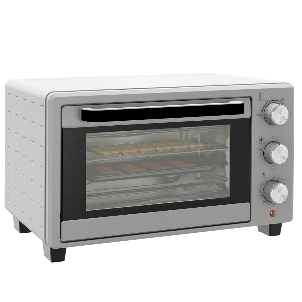 Mini forno elettrico 21L ¨C Xylo ¨C 3 modalit¨¤ cottura, 100-230¡ãC, acciaio inox