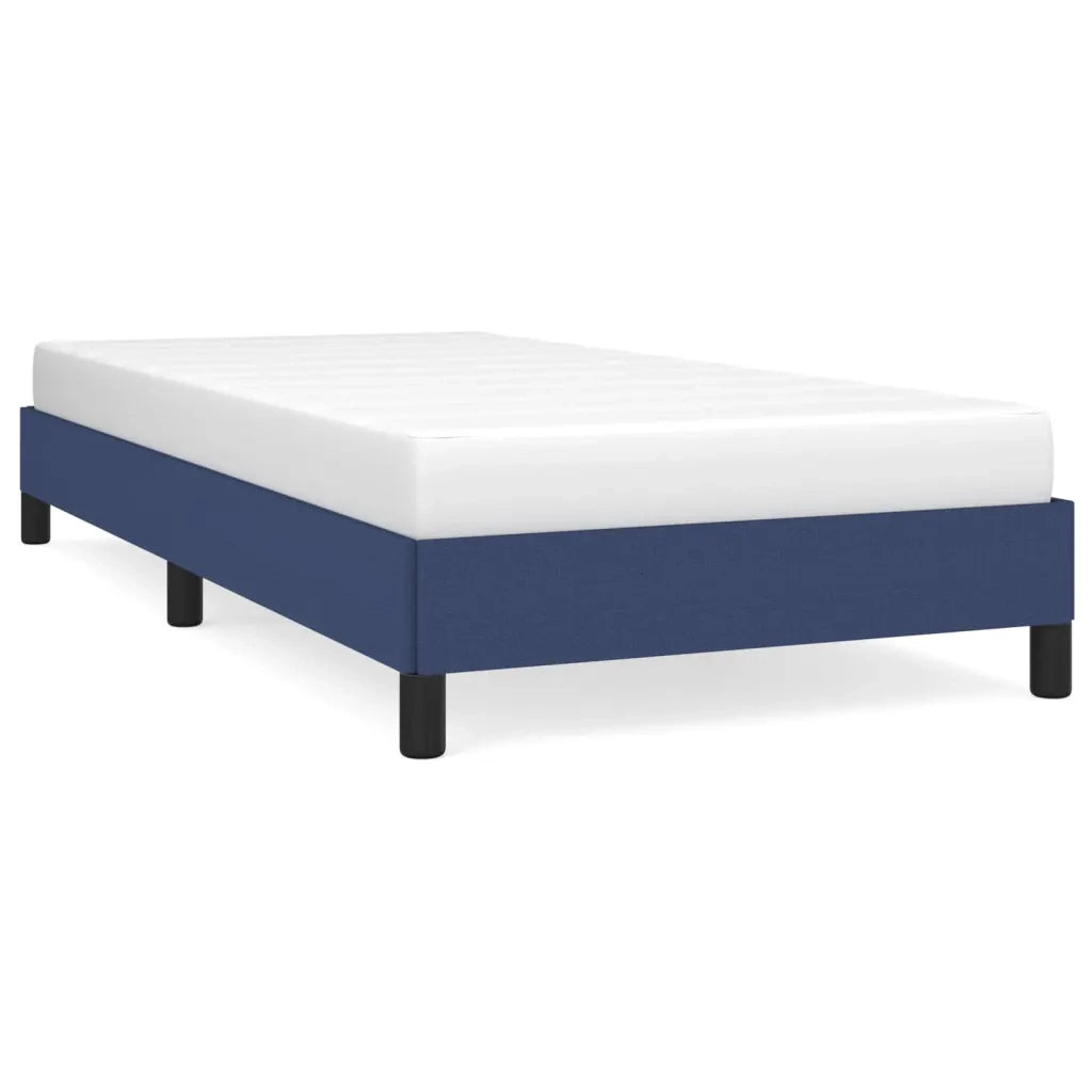 Giroletto senza Materasso Blu 90x190 cm in Tessuto 346686