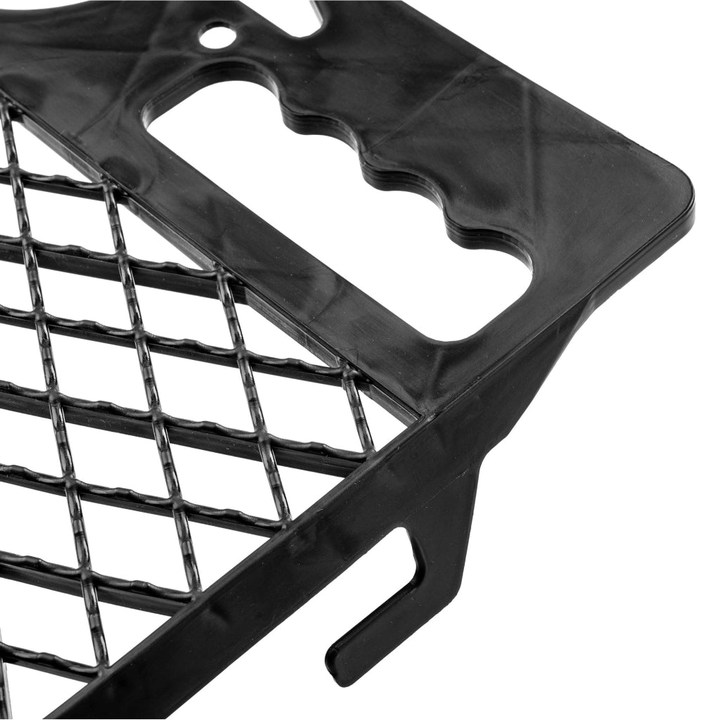Griglia per pittura piccola KADAX 230x305mm per rullo, nera, con supporto per secchio, 12 pezzi