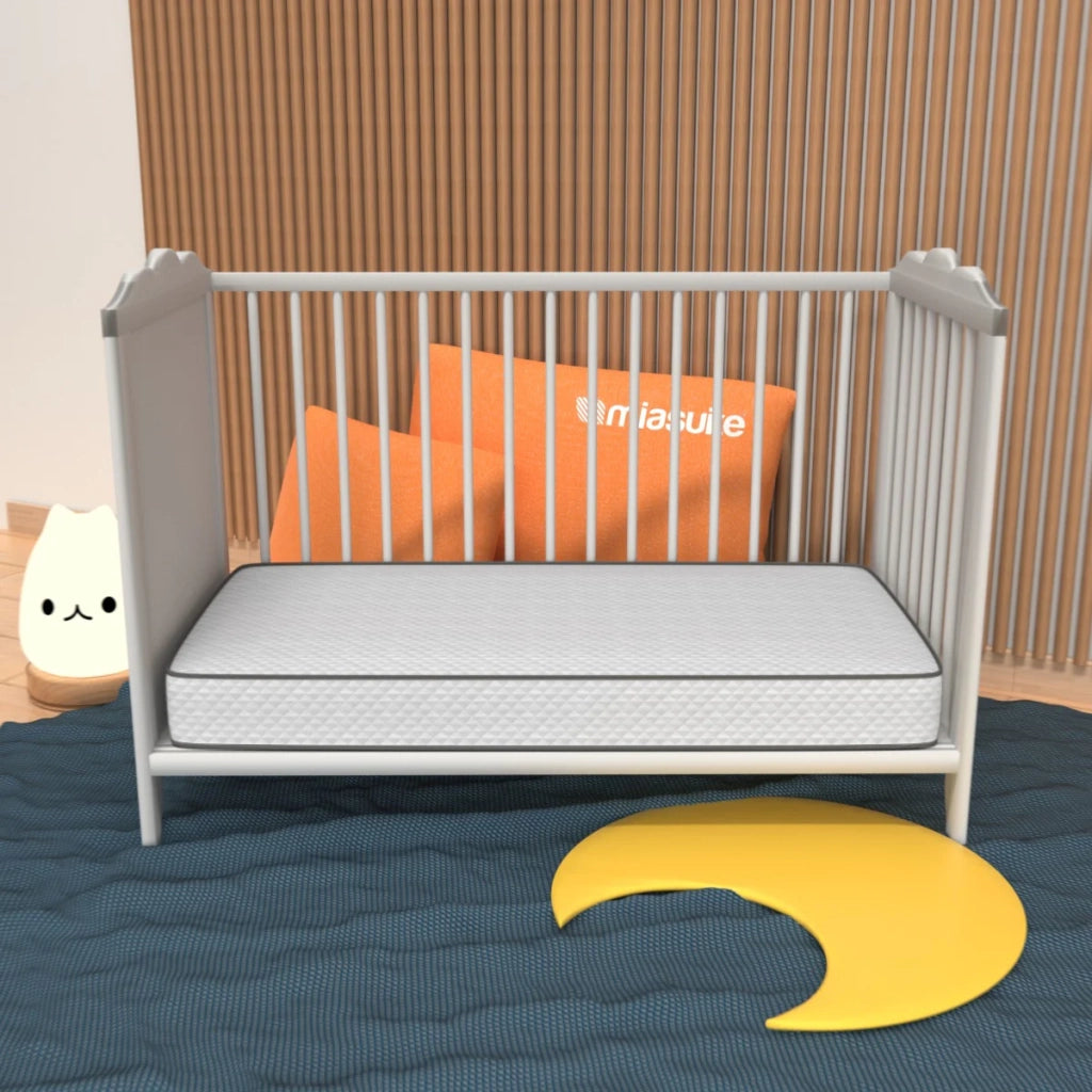 Materasso per Culla 65x135, alto 16 cm - Waterfoam, Anallergico, Antiacaro | Primavera Baby