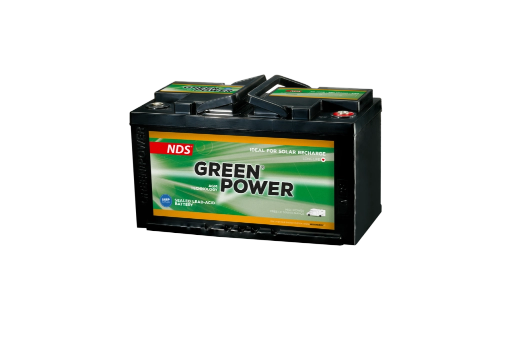 Batteria Servizi Camper AGM GreenPower GP100B