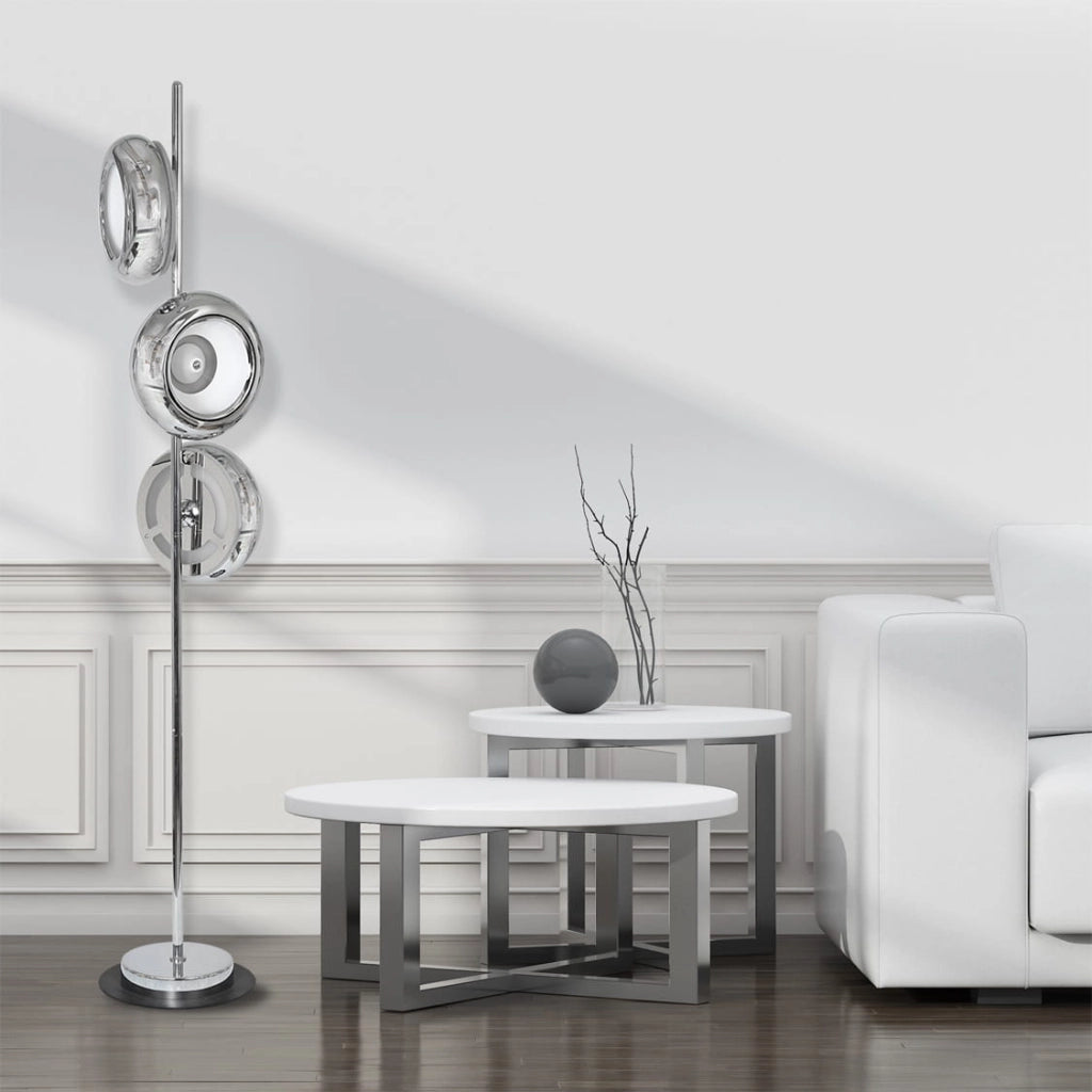 Lampada da terra Milagro Mercurio ML333 LED 3x36W 4000K