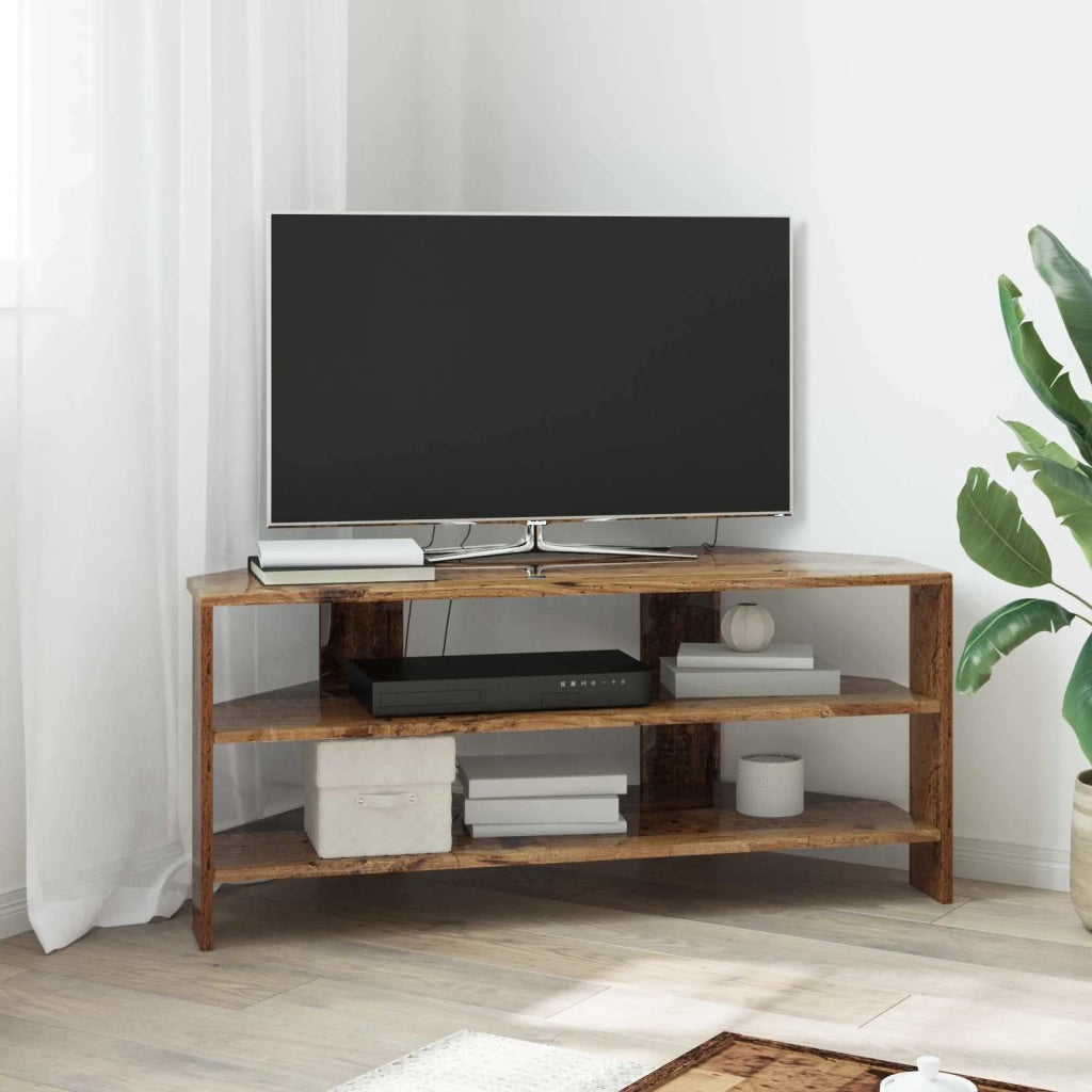 MobileTVAngolare Legno vecchio 102x40,5x45cm Legno multistrato 889773