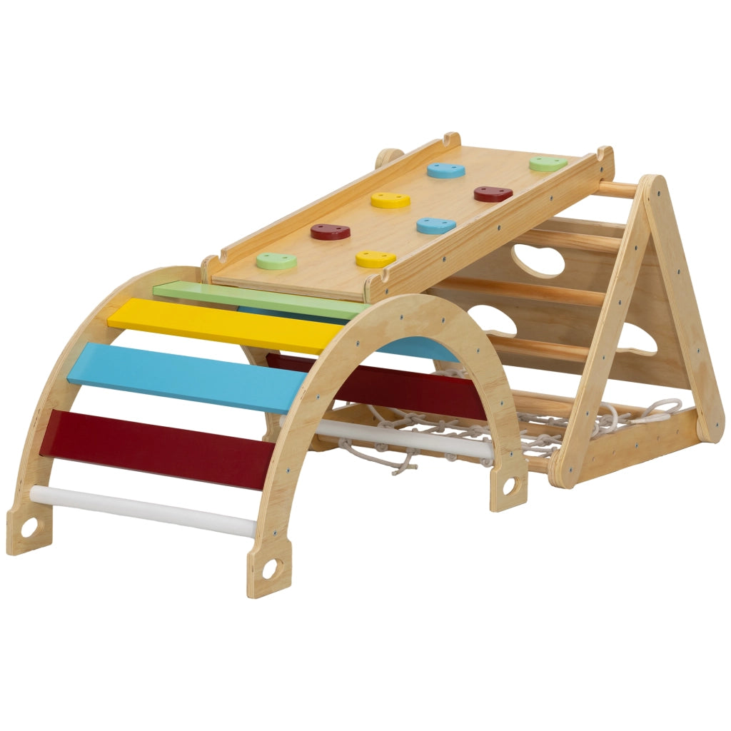 Casetta gioco con scivolo e scala ¨C zephmum ¨C Verde e Bianco