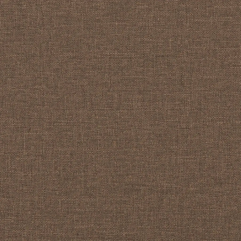 Divano a 2 Posti con Cuscini-Sofa 2 Posti con Cuscini Marrone 140 cm in Tessuto 403146