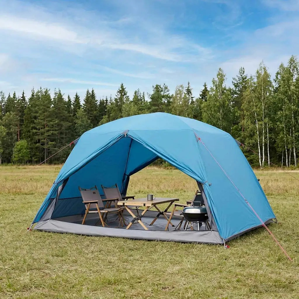 Tenda da backpacking Blu 4 persone 42017413