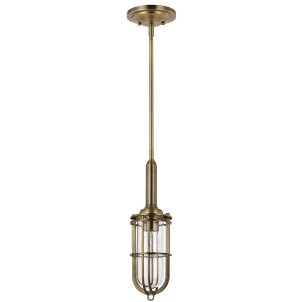Lampada a sospensione Urban Restoration ottone Ø14 E27 Quintiesse