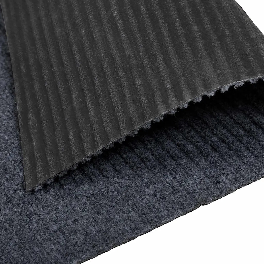 Runner in Moquette Grigio 80 x 150 cm Tessuto 42011415