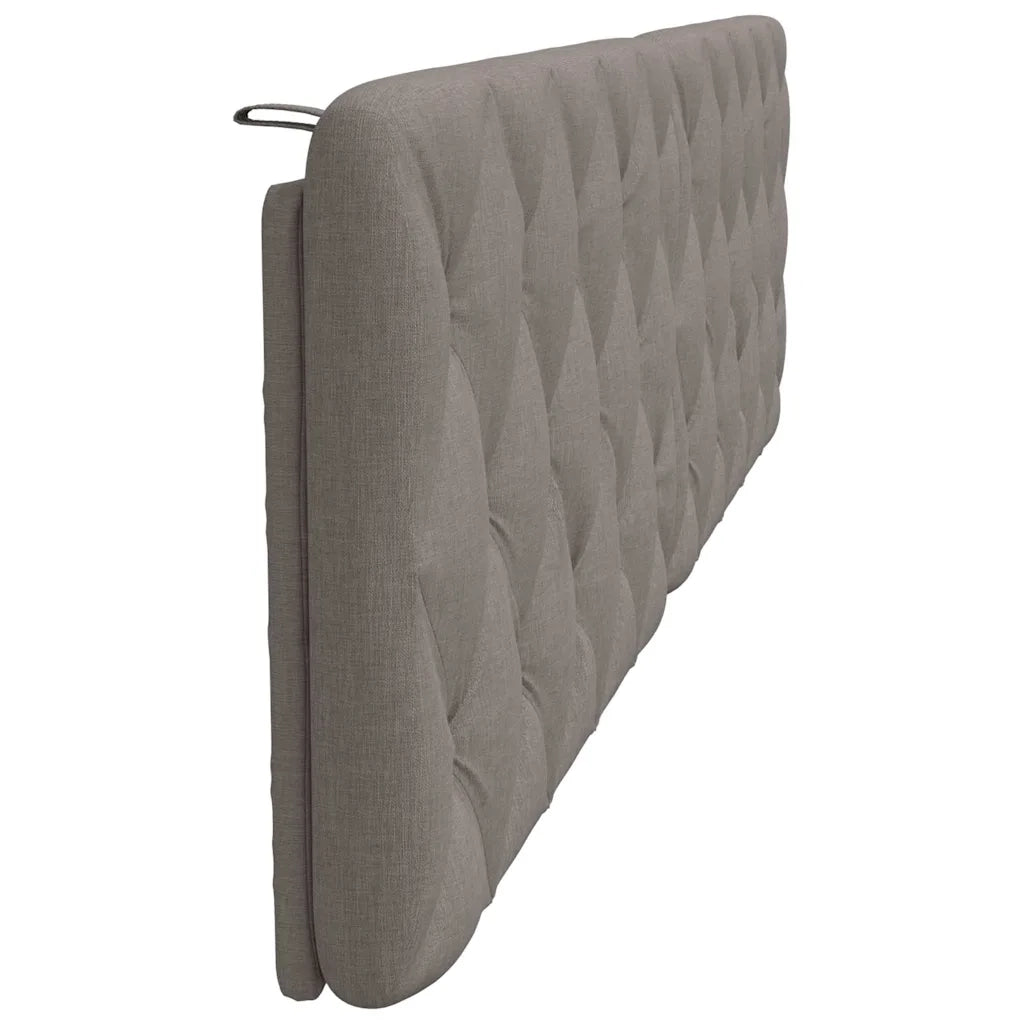 Cuscino Testiera Tortora 200 cm in Tessuto 4019244