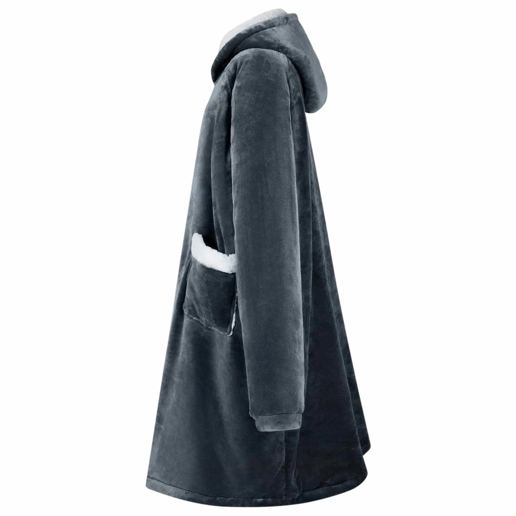 Felpa coperta Blu navy M Pile e Flanella 42017197