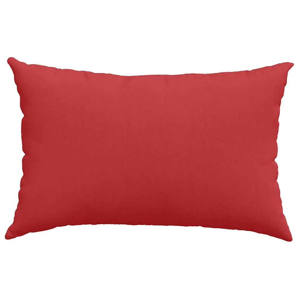 Cuscini da Divano 2 pcs Rosso 60 x 40 cm Tessuto 42013665