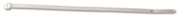 Fascette 4,5X280 100 Pezzi Bianco - Electraline