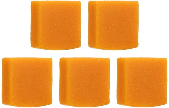 Blocs di cera d'api 5 pezzi - per levigare legno - per pelle - per opere d'arte - per pavimenti - conservare tra 5-25°C - lavabile