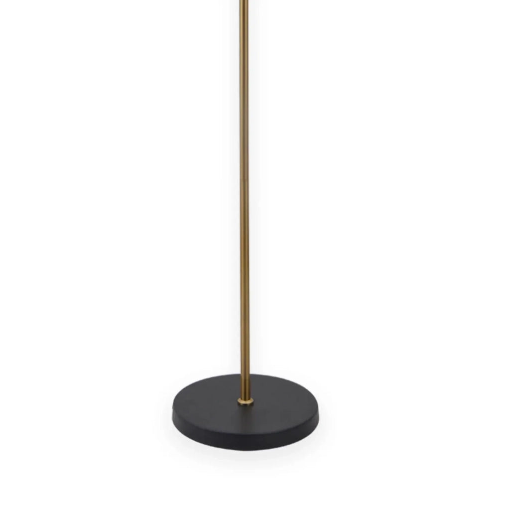 LÚZETE - LAMPADA DA TERRA IN ACCIAIO DORATO ADARA
