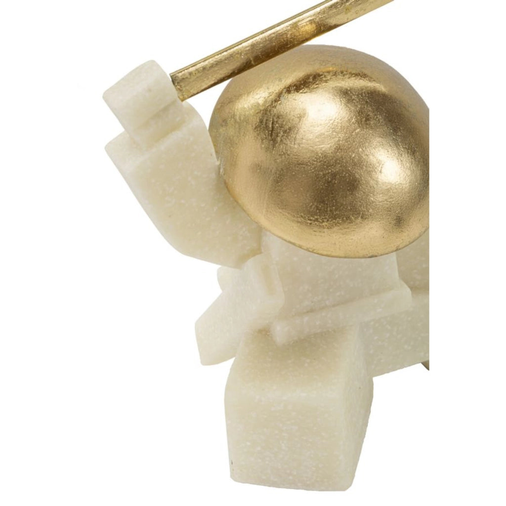 Statuetta samurai Oda Quarzy -B- in resina e metallo