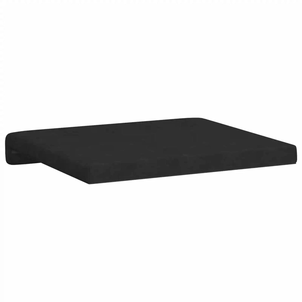 Cuscino per panchina 2 pcs Microfibra Nero Profondità 35 cm 42043055