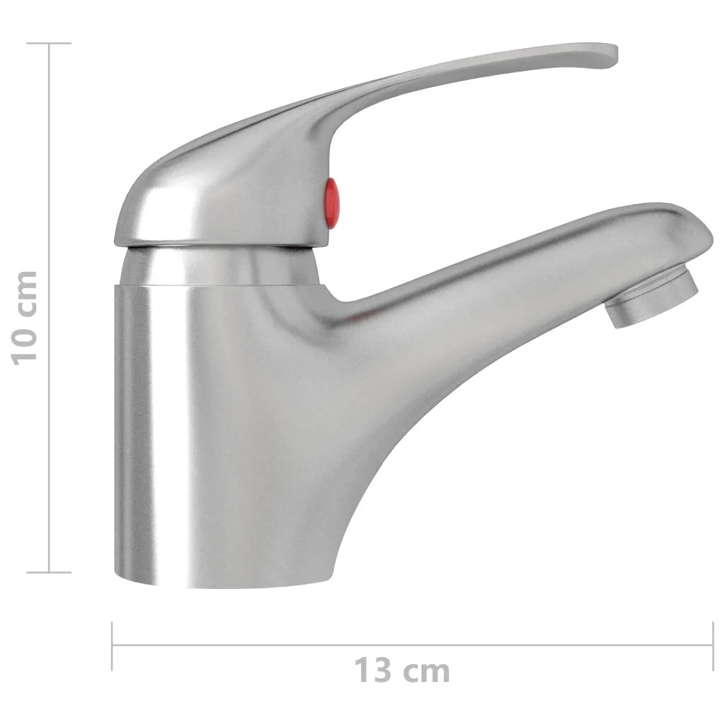 Rubinetto Miscelatore Argento 13x10 cm 149083