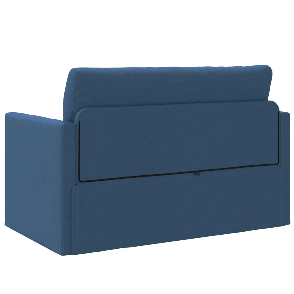 Divano letto | Sof¨¤ letto | Letto singolo 110cm Blu Tessuto