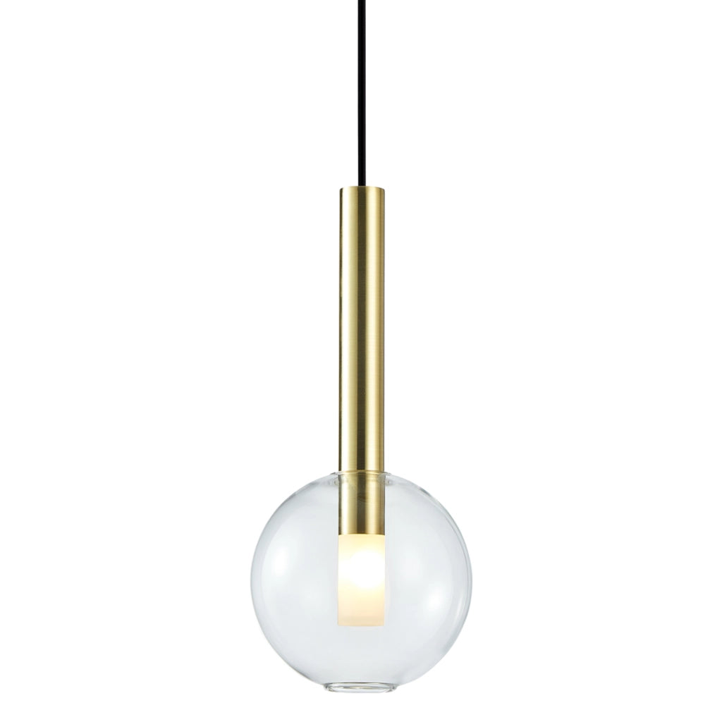 Lampada a sospensione Niko oro Ø15 G9 Milagro ML0330