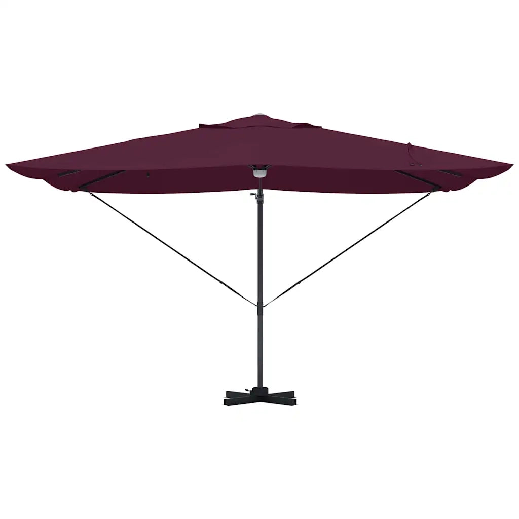 Ombrello | Parasolne Rosso Bordeaux 351 x 250 x 253 cm