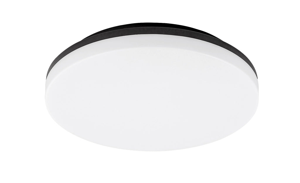 Plafoniera esterna LED 24W 3000K IP54 nera Rabalux