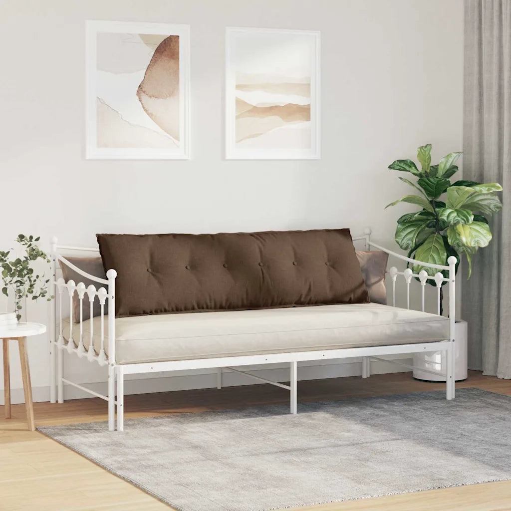 Cuscino per Schiena | Cuscino dorsale Marrone 160 x 19 x 50 cm Tessuto
