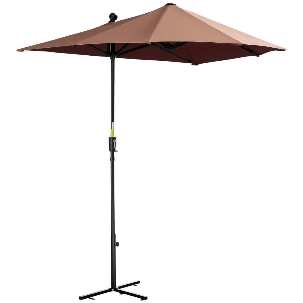 Ombrellone da giardino ¨C Minimal ¨C grigio 200x200 cm