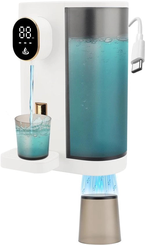 Dispensatore automatico di acqua da denti da parete - 3 getti