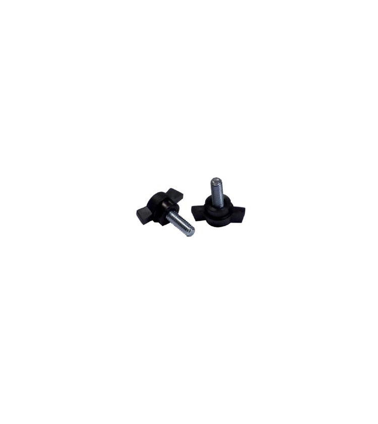 VOLANTINO A FARFALLA CON PERNO FILETTATO 6 mm - 50 pezzi