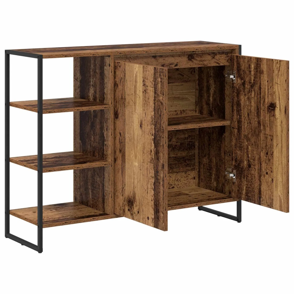 Mobile laterale Legno vecchio 96.5 x 30 x 75 cm 886616