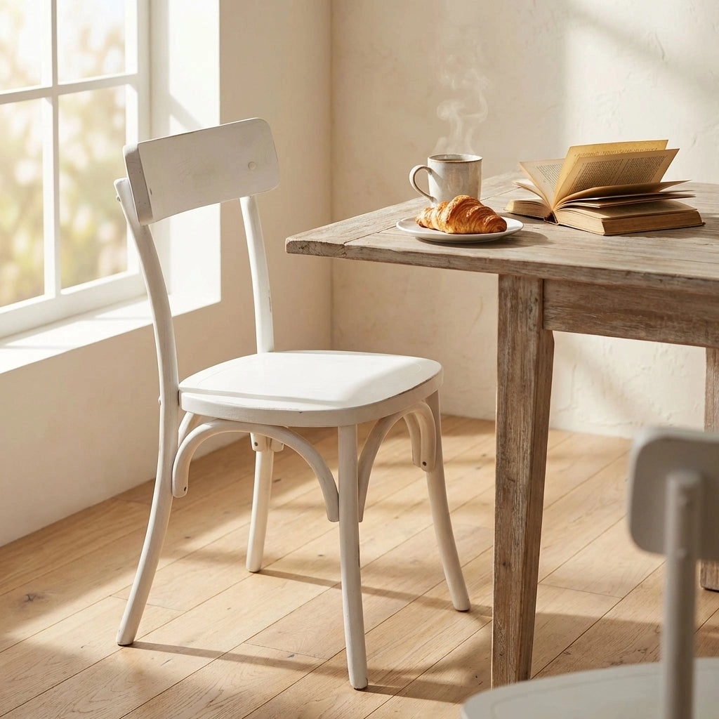 Sedia impilabile in legno da interno - PENELOPE