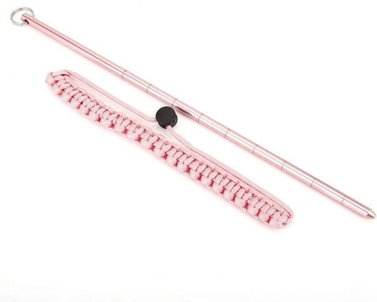 Puntatore per immersioni - Stick Rod - Lega di alluminio - Scuba Diving - Maker Stick Rod - Cinturino per polso - Rosso - Navigazione subacquea - Adatto per sub - Modello rosso.