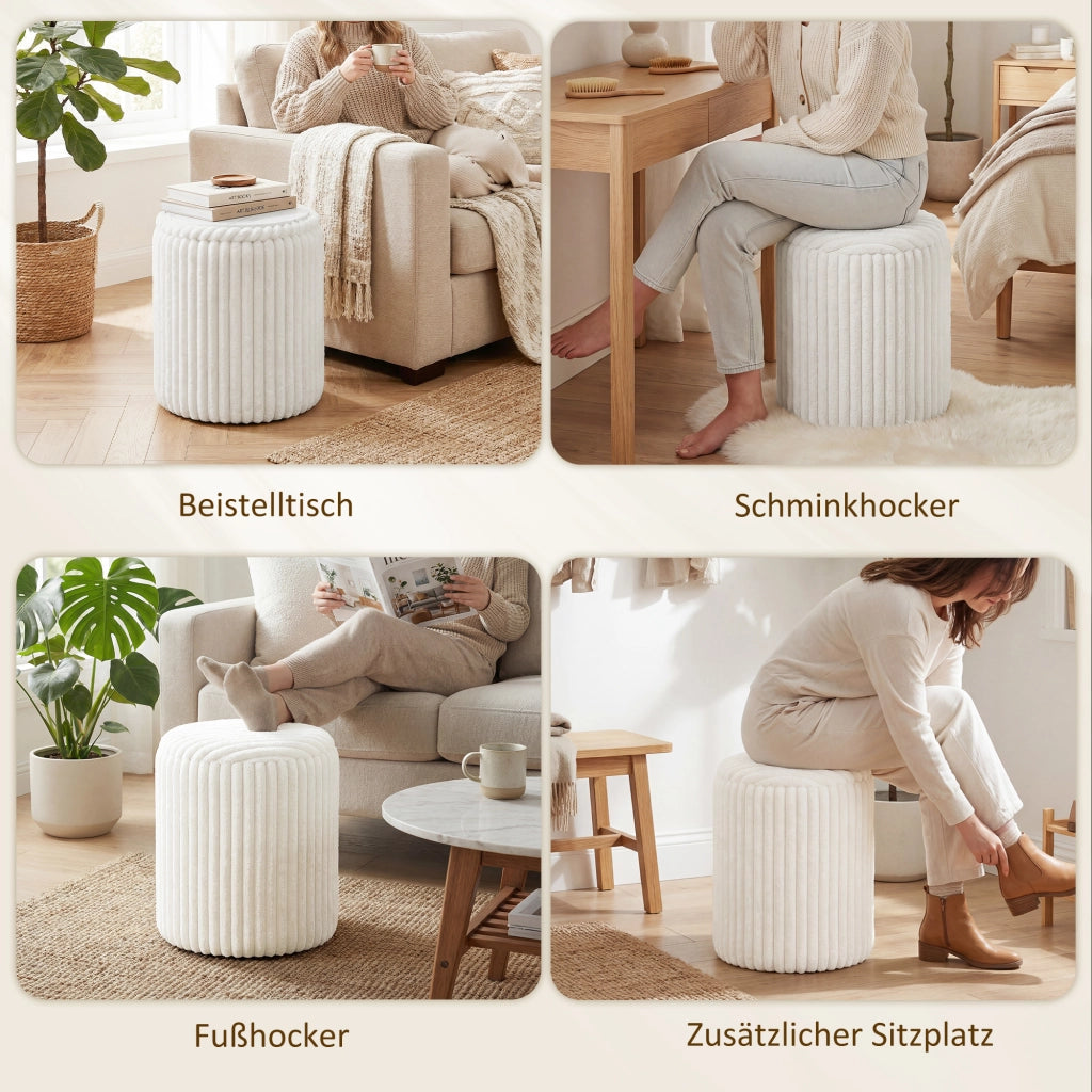 Cassa Panca Contenitore con Coperchio ¨C Minimal ¨C Bianco
