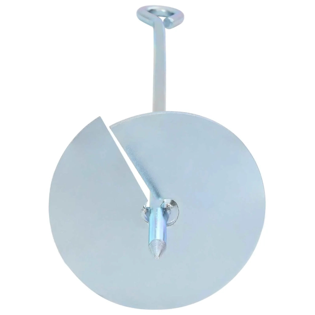 Ancora per Terra 6 pz Argento ?10 x 50 cm Metallo Galvanizzato CFW3460443