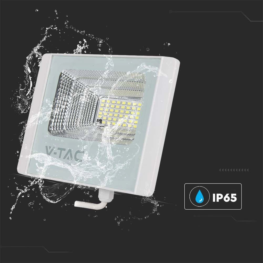 Faro LED solare V-TAC 35W 6400K IP65 con telecomando