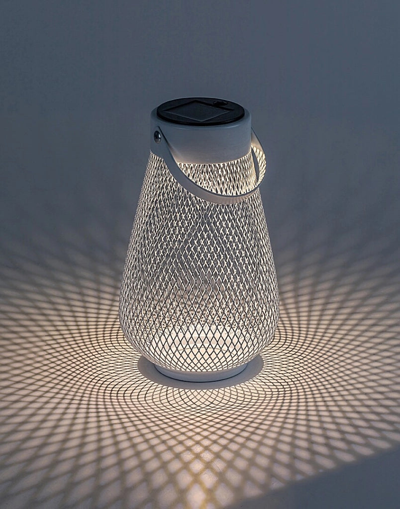 Lampada da tavolo esterna solare bianca Rabalux Tapolca
