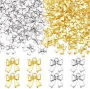 100 pezzi di alluminio leggero in forma di farfalla per gioielli