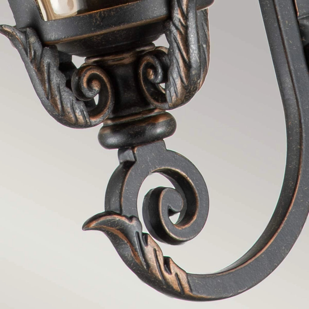 Applique esterna classica Baltimore Elstead E27 IP44