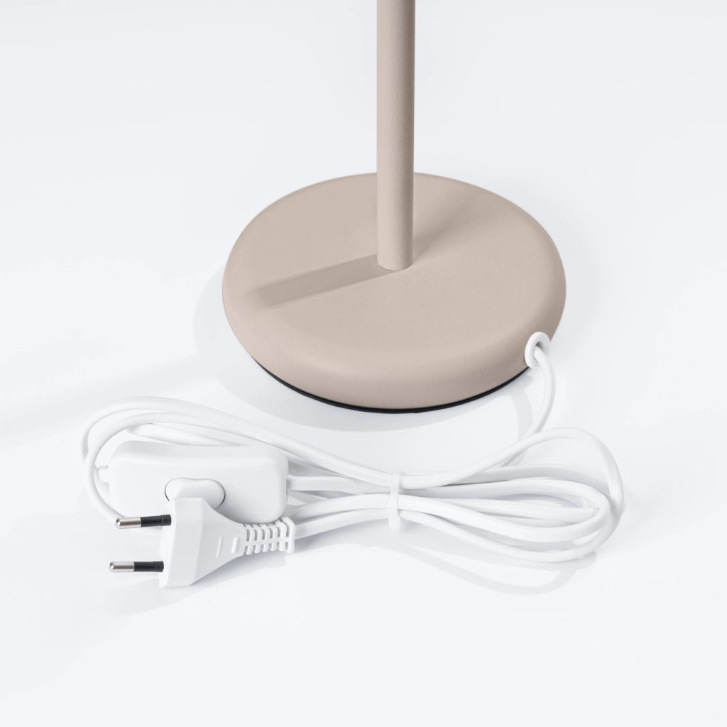 Lampada da tavolo KARBON taupe