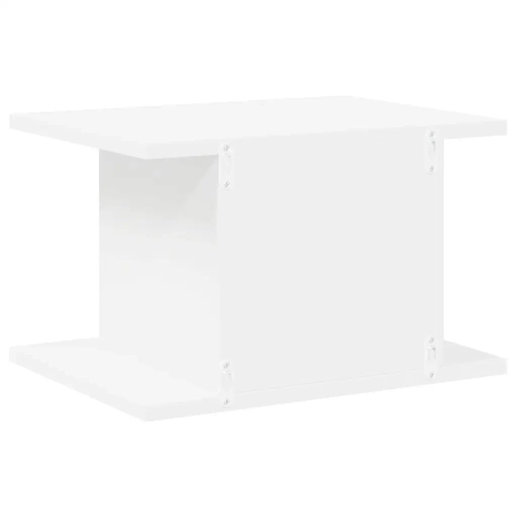 Comodino 2 pcs Bianco 40 x 30 x 25 cm Legno multistrato 891169