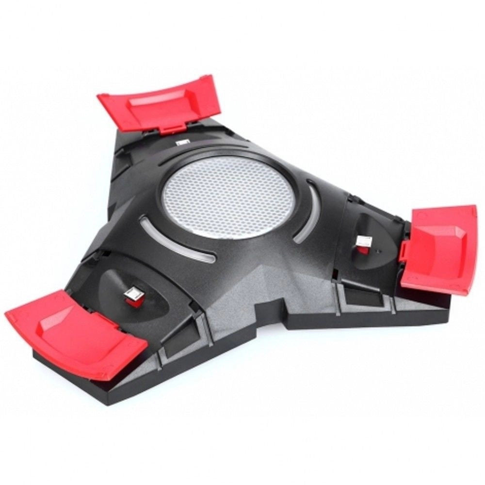 Trade Shop - Base Di Ricarica Tripla Per Controller Joystick Play Station Ps4 Dock Stand -