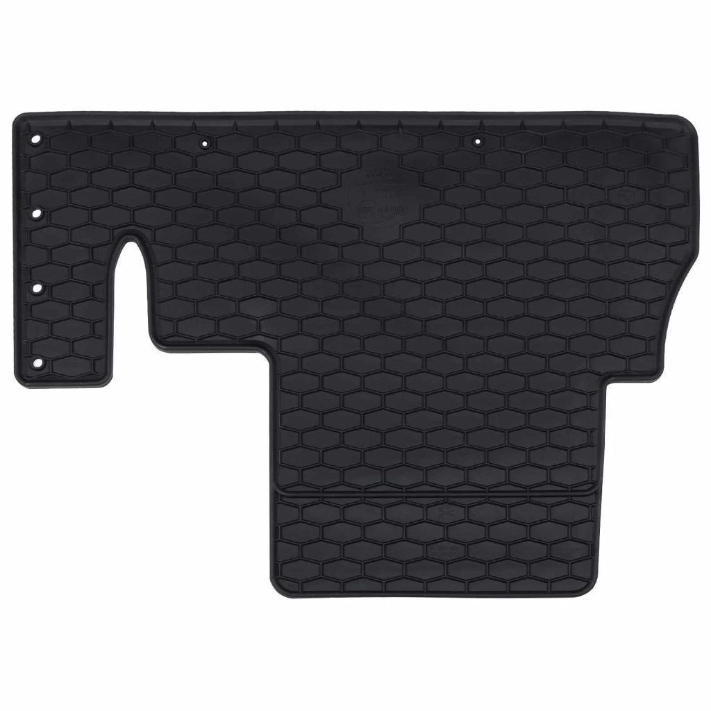 Tappetino per Auto 4 pz Nero Gomma CFW2452705