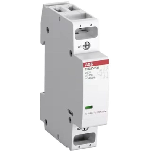 ABB CONTATTORE MODULARE ESB20-11N-01 24V C.C./C.A.