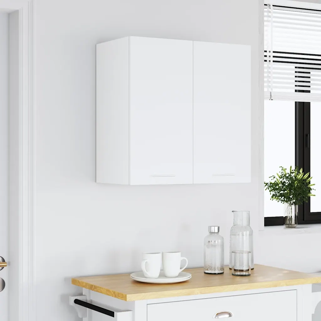 Mobile Pensile Bianco 60x31x60 cm in Legno Multistratocod mxl 72986