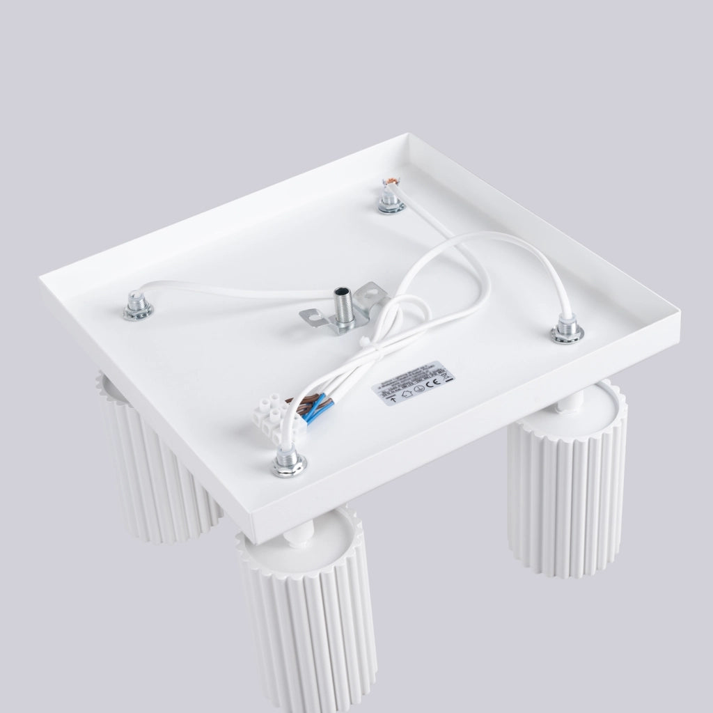 Lampada da soffitto KARBON 4 bianco