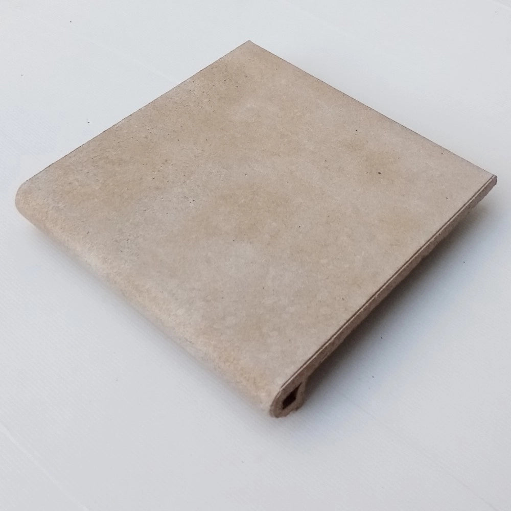 Gradino klinker 325x330x18mm serie capri colore beige - 1pz